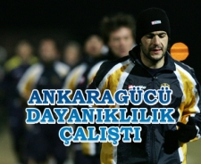 Ankaragücü dayanıklılık çalıştı