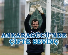 Ankaragücü'nde çifte sevinç