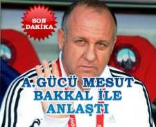 Ankaragücü Mesut Bakkal ile anlaştı