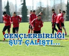 Gençlerbirliği şut çalıştı