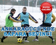 Ankaragücü'ne Sapara sevinci