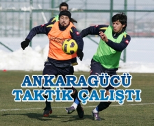 Ankaragücü taktik çalıştı