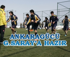 Ankaragücü G.Saray'a hazır