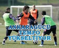 Ankaragücü tempo yükseltiyor