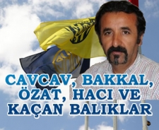 Cavcav, Bakkal, özat, Hacı ve kaçan balıklar