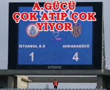 Ankaragücü çok atıp çok yiyor