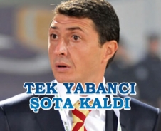 Tek yabancı Şota kaldı