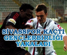 Sivasspor kaçtı G.Birliği yakaladı: 1-1