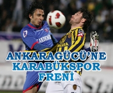 Ankaragücü'ne Karabükspor freni