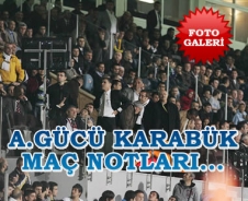 Ankaragücü-Karabükspor maç notları