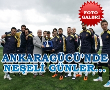 Ankaragücü'nde neşeli günler