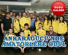 Ankaragücü'nde amatörlere ödül