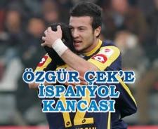 Özgür Çek'e İspanyol kancası