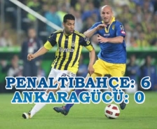 Penaltıbahçe: 6 Ankaragücü: 0