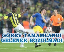 Görev tamamlandı gelenek bozulmadı