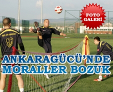 Ankaragücü'nün morali bozuk