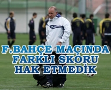 Mesut Bakkal 'F.Bahçe maçında farklı skoru hak etmedik'