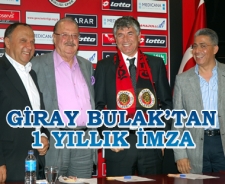 Giray Bulak'tan 1 yıllık sözleşme