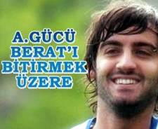 Ankaragücü Berat'ı bitirmek üzere