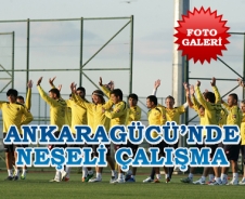 Ankaragücü'nde neşeli antrenman