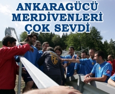 Ankaragücü merdivanleri çok sevdi