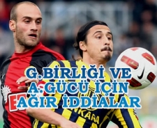 A.Gücü ve G.Birliği futbolcuları için ağır iddialar