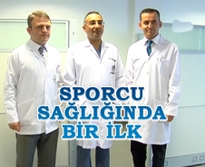 Sporcu sağlığında bir ilk