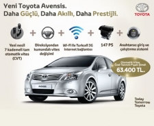 Toyota Avensis yeni yüzüyle kendinden emin olanların tercihi!