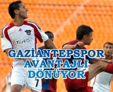 Gaziantepspor avantajlı dönüyor