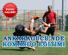 Ankaragücü'nde komando eğitimi