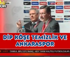 Dip köşe temizlik ve Ankaraspor