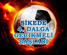 Futbolda 4. dalga gecikmeli başladı