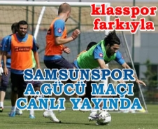 Samsunspor Ankaragücü maçı canlı yayında