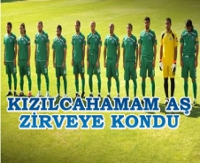 Kızılcahamamspor zirveye kondu