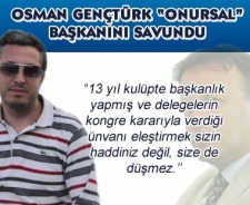 Osman Gençtürk Faruk Mangırcı'ya patladı