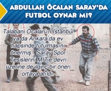 Abdullah Öcalan Saray'da futbol oynar mı?