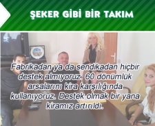 Şeker gibi bir takım...