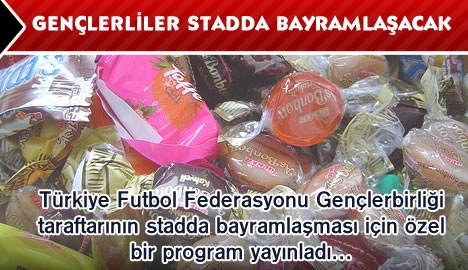 Gençlerliler stadda bayramlaşacak...