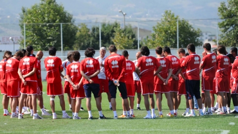 Samsunspor'da hazırlıklar sürüyor...