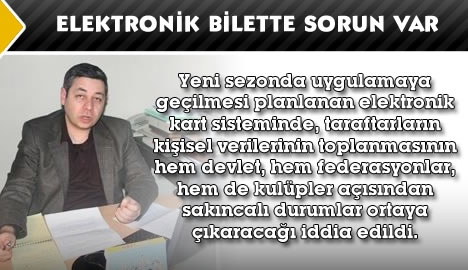 Elektronik bilette sorun var...