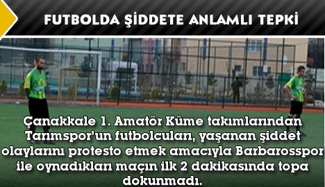 Futbolda Şiddete Anlamlı Tepki
