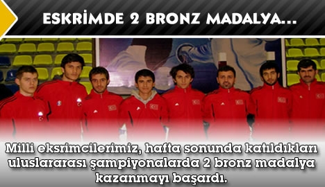 Eskrimde 2 Bronz Madalya