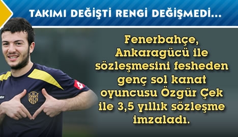 Özgür Çek Fenerbahçe'de