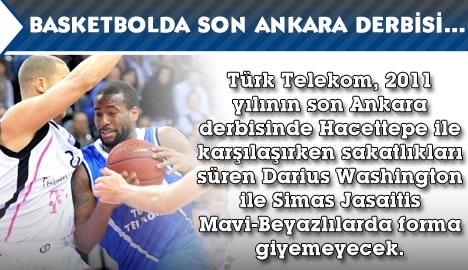 Basketbolda son Ankara derbisi