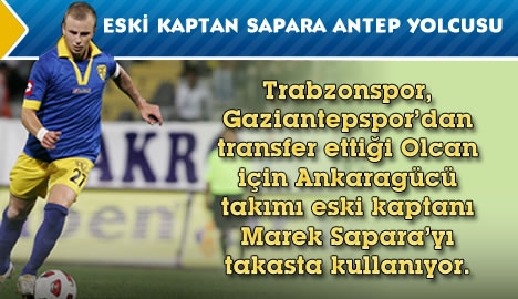 Ankaragücü takımı eski kaptanı Sapara Antep yolcusu