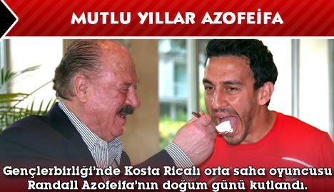 Mutlu yıllar Azofeifa...