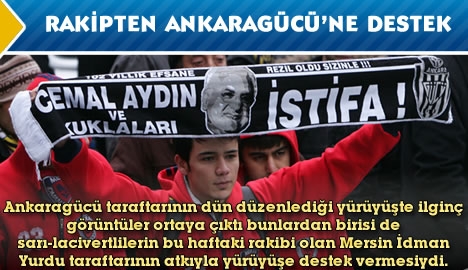 Rakipten Ankaragücü'ne destek...