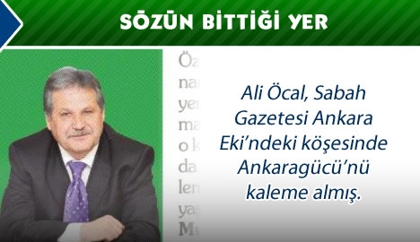 Sözün bittiği yer...