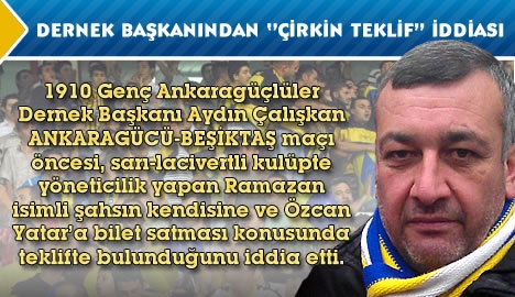 Dernek başkanından "Çirkin Teklif" iddiası...