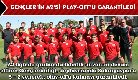 Gençlerbirliği A2 takımı 'play-off'u garantiledi...